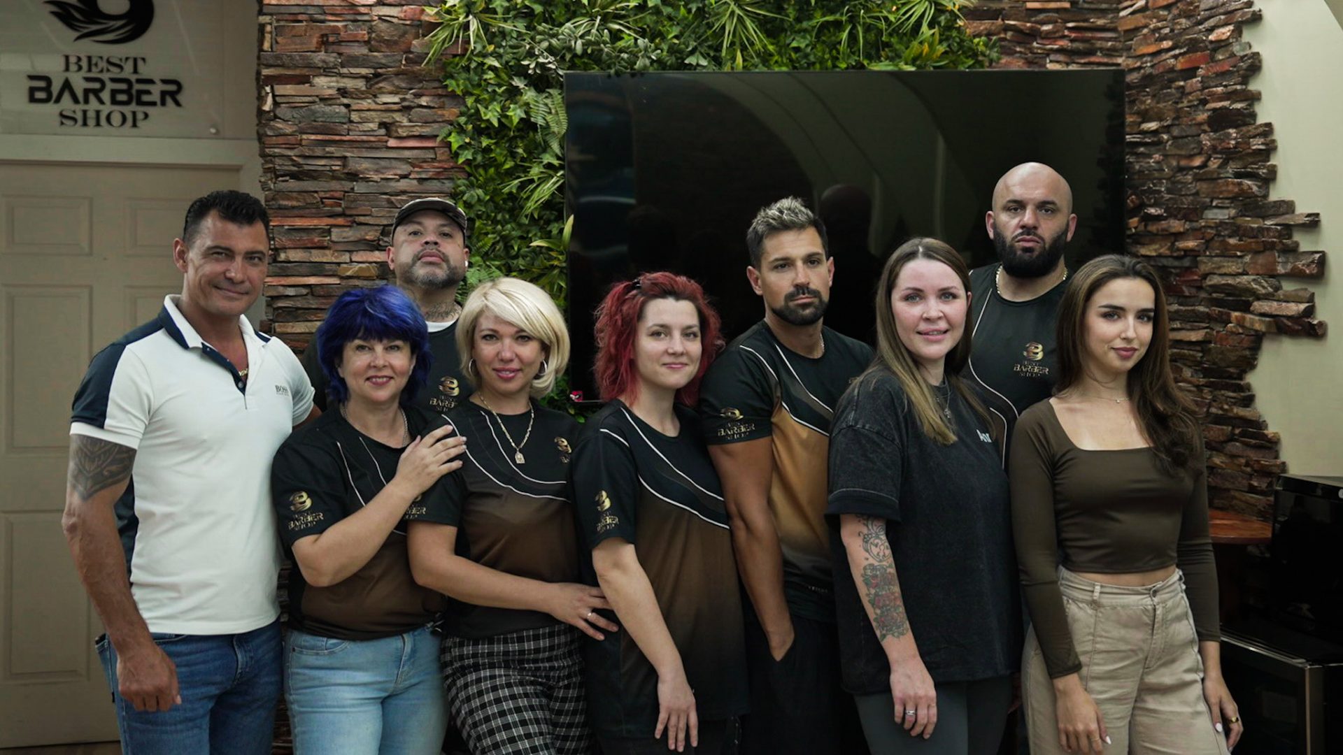 The Best Barber Shop team