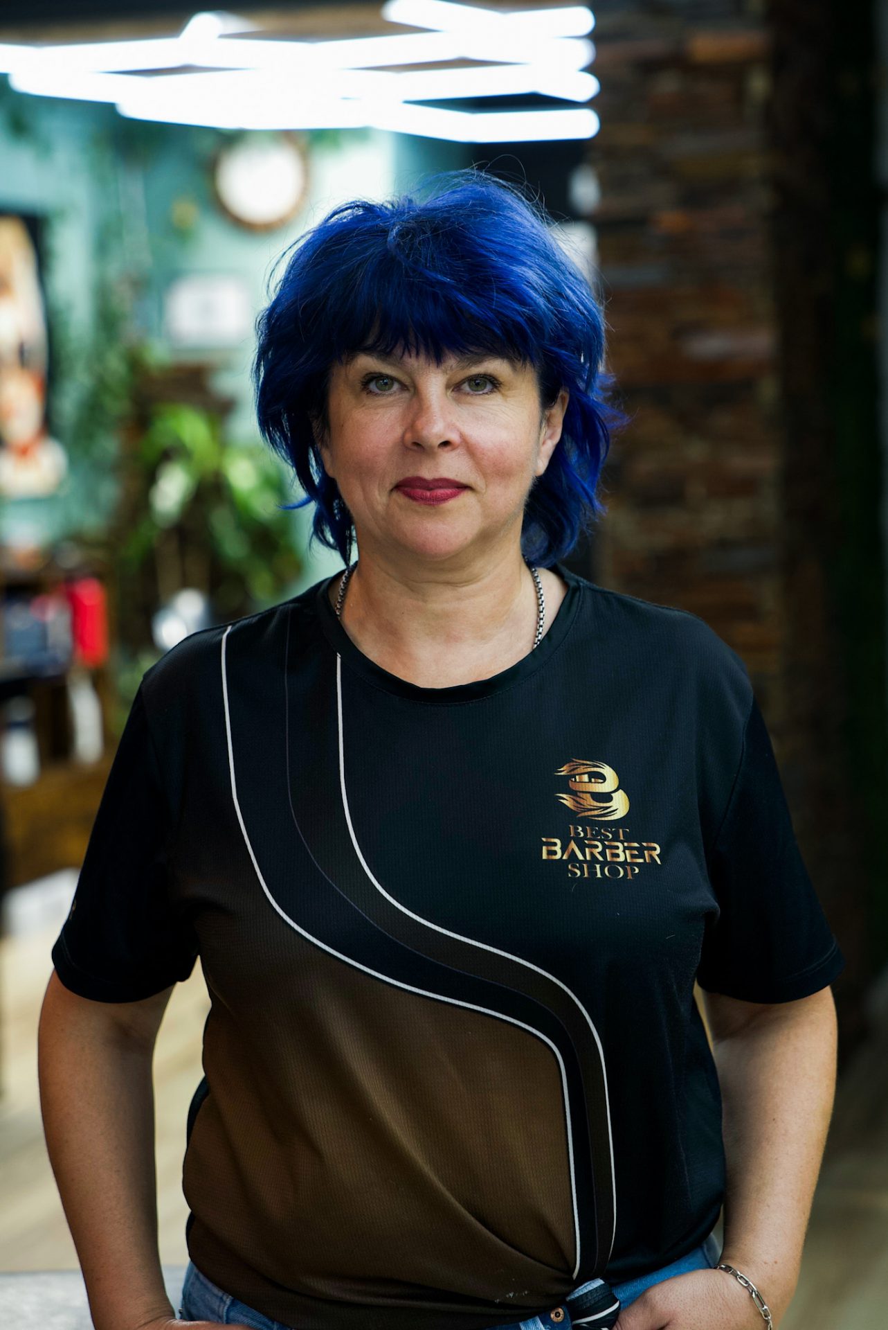 Rita, barber at Best Barber Shop