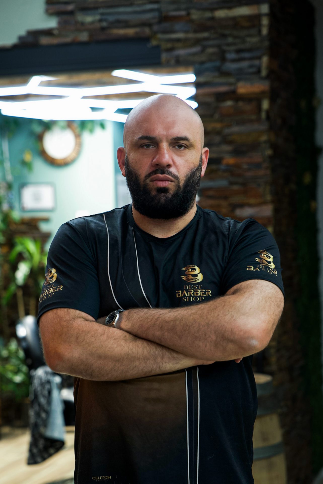David, barber at Best Barber Shop