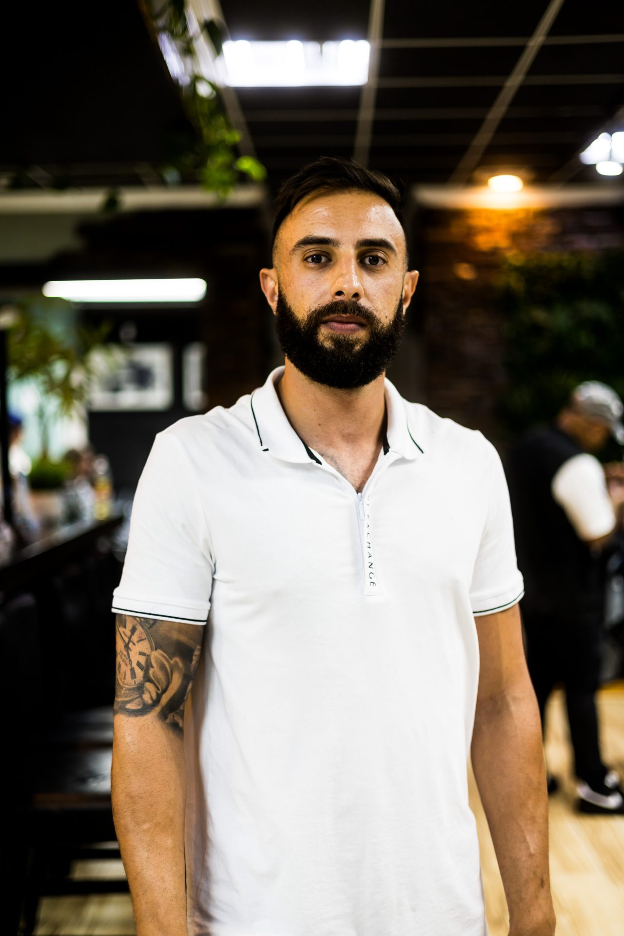 Rafael, barber at Best Barber Shop